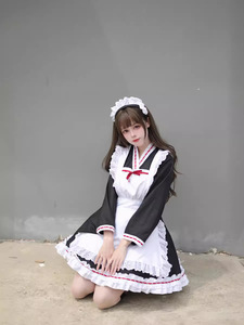ชุดเซเลอร์แขนยาวสไตล์น่ารักหวานๆชุดเครื่องแบบ JK คอสเพลย์ชุดเดรสแขนยาว - Product Image 4