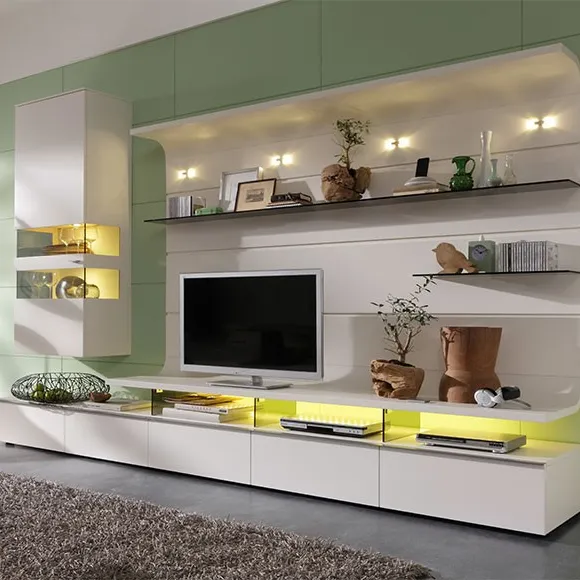 Vermonhouzz-mueble para sala de estar, mueble de pared con diseño de mueble para TV LCD