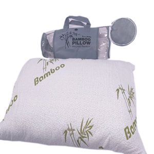 Çin fabrika soğutma bambu yastık rendelenmiş bellek köpük uyku yastığı - Product Image 3