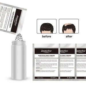 Factory Price Building Fibers Hair Thickening Keratin Fiber Covering Hair Loss Private Label Hair Fiber With Spray