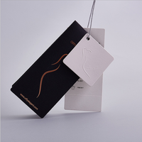 Étiquette d'emballage, étiquette de prix pour vêtements, matériau papier, code-barres RFID pour chaussures et vêtements