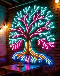 Custom 3D Silicone Neon Letter Lights IP65 Rated LED Glowing Signs & Bar Logo Billboards Manufacturer - Product Image 1