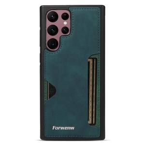 Retro chủ thẻ trường hợp Đối với Samsung S25 S24 S23 S22 Ultra S20 S21 S23 S24 FE Lưu ý 20 siêu Ví PU bìa da - Product Image 5