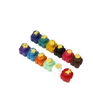 Keep Smiling Art Supplies Set di 12 <span class=keywords><strong>Colori</strong></span> Acquerelli Ecologici Lavabili per Disegno a Dita e <span class=keywords><strong>Pittura</strong></span> su Tela - Product Image 1