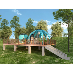 Cúpula Geodésica Esférica Personalizada para Hotel, Casa Transparente de Policarbonato para Exteriores, Glamping, Iglú Modular de Cristal, Burbuja 2026-5 Geode - Product Image 5