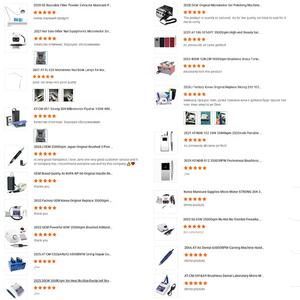 Outils professionnels pour le soin des ongles AT-NDC-275 : perceuse à ongles blanche 35000 tr/min avec aspiration puissante des poussières - Product Image 6