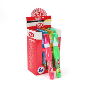 Fluido de corrección de marca KangSheng, corrección de reescritura de secado rápido, pluma de corrección de tinta blanca bonita y de dibujos animados, paquete de 12 - Product Image 1