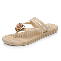 2023 nouvelle mode femmes pantoufles été Style marguerite plage pantoufles en plein air plat sandales pantoufles fille