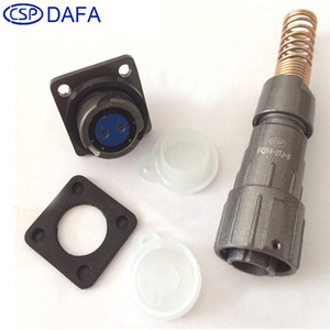 ขั้วต่อ CSP กันน้ำ FQ14 FQ14-2TJ-8 PBT ปลั๊กการบินพลาสติก3P-12P - Product Image 3