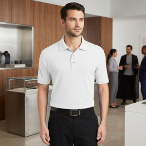Camiseta Polo Clásica para Hombre, de Manga Corta, Informal, de Algodón - Product Image 5