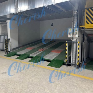 Sistema di <span class=keywords><strong>Parcheggio</strong></span> Sotterraneo per 2/4 <span class=keywords><strong>Auto</strong></span> nel Seminterrato con Azionamento Idraulico e Controllo a Pulsante, Costruzione in Acciaio Certificata CE - Product Image 3