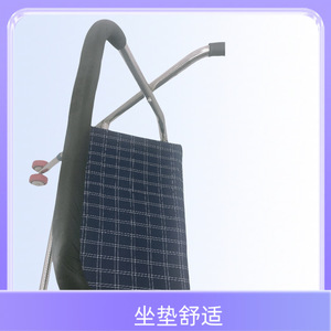Déambulateur pliant Hengshunhe avec siège et roues pour personnes âgées, aide à la mobilité - Product Image 4