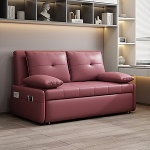 Thiết Kế Đơn Giản Công Nghệ Vải Chuyển Đổi Sofa Giường Đôi Chức Năng Có Thể Gập Lại Kim Loại Tiết Kiệm Không Gian Cho Căn Hộ Nhỏ Phòng Khách - Product Image 6