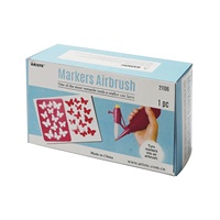 21106 Outils de pulvérisation polyvalents sans piles, marqueur aquarelle, aérographe pour la peinture et l'artisanat DIY
