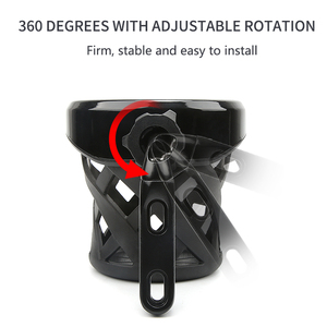 Ajuste para Super Low 883 XL883 Street <span class=keywords><strong>750</strong></span> Fat Boy, soporte cromado para botella de agua, portavasos para motocicleta - Product Image 5