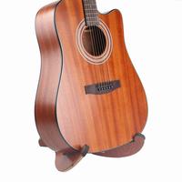 Support de guitare en bois détachable pour accessoire d'instruments de musique de fabrication d'usine de guitare acoustique et électrique