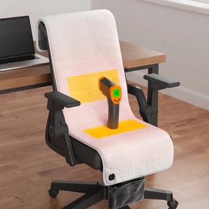 Coussin chauffant électrique portable pliable Anjuny USB à 3 modes réglables <span class=keywords><strong>pour</strong></span> siège <span class=keywords><strong>de</strong></span> voiture, bureau et maison - Product Image 3