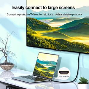 HDTV 120 kombinasyon koruyucu bakır kablo için sertifikalı yüksek hızlı 8K 48Gbps 4K paketleme kutusu Hz 8K 60Hz ses Video - Product Image 2