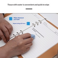Cuaderno Creativo A5 con Tapa de Cuero, Recargable, Borrable, Inteligente, de Alta Tecnología, con Papel Senyan Grueso Resistente al Agua para Escritura Repetida