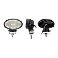 E9 certificazione Led luci da lavoro ovali 12V 24V 5.5 pollici luci da lavoro a Led due brattet trattore luce da lavoro