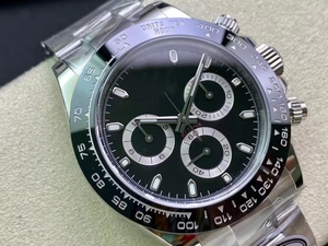 Reloj mecánico CleanF de alta calidad de 40mm 116500 904 DD4130 movimiento 12,2mm bisel de cerámica Panda acero inoxidable - Product Image 2