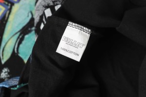 T-shirt graphique vintage délavé à l'acide pour homme, motif streetwear épais - Product Image 5