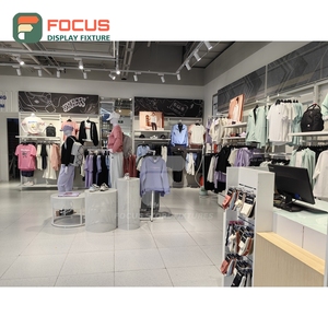 Custom Brand Store <b>Led</b> <b>Lighting</b> Display Unit Project Management Chain Clothing Store - Product Image 4