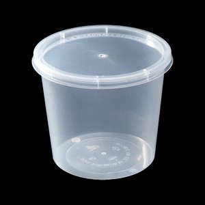 ผู้ค้าส่ง รับผลิตตามสั่ง กล่องพลาสติก PP สำหรับเก็บอาหาร แบบใช้แล้วทิ้ง รูปทรงกลม มีตัวอย่างสินค้าให้เลือก รับผลิตแบบ OEM/ODM - Product Image 4