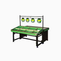 Fabriek Direct Zware Stalen Metalen Display Stand Supermarkt Plank Voor Groente En Fruit Voor Gebruik In De Winkel