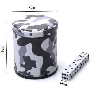 Service OEM – Gobelets à dés en cuir haut de gamme faits à la main, logo personnalisé, couleur sur mesure, pour jeux classiques, divertissement sportif, 1 pièce - Product Image 3