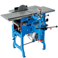 Machine à bois multifonctionnelle 5-en-1 de 400 mm (15,7 pouces) pour menuisier : scie, raboteuse, perceuse, mortaiseuse et machine de découpe