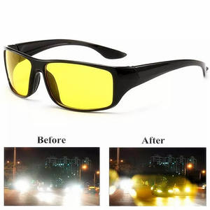 Lunettes de soleil Sport à lentille jaune Anti-éblouissement, pour hommes et femmes, verres de Vision nocturne, nouvelle collection, vente en gros - Product Image 2