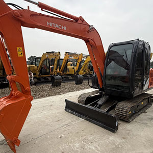 Excavadora Usada Original de Japón, Hitachi ZX60, Mini Excavadora Pequeña de 6 Toneladas, Alta Calidad, Hitachi 50 55 60 70, Pocas Horas de Trabajo - Product Image 1