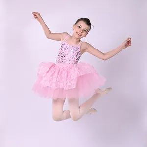 New Style Girl Baby Schöne Boutique Kinder Tanz kostüme tragen Baby Soft Ballet Tutu Rock Kleid für Geburtstags feier