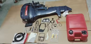 เครื่องยนต์เรือ <span class=keywords><strong>2</strong></span> จังหวะ 4 จังหวะ มอเตอร์เรือยนต์นอกเรือ 15 แรงม้า 25 แรงม้า 30 แรงม้า 40 แรงม้า 9 แรงม้า เครื่องยนต์นอกเรือเบนซิน มีสินค้าในสต็อก - Product Image 3