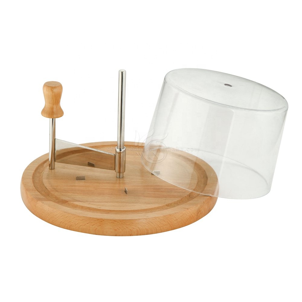 Деревянная доска, слайсер для сыра, разделочная доска для бамбукового сыра с проволокой из нержавеющей стали, слайсер для сыра