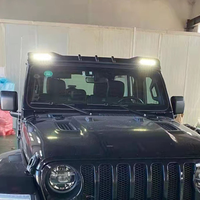 Auto-Frontflügel-Beleuchtung und Dachlicht-Modifikation Passend für 18-25 JEEP Wrangler JT/JL