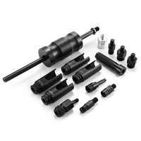 Kit d'extracteur d'injecteur diesel 14 pièces Outil de retrait d'extracteur d'injecteur diesel