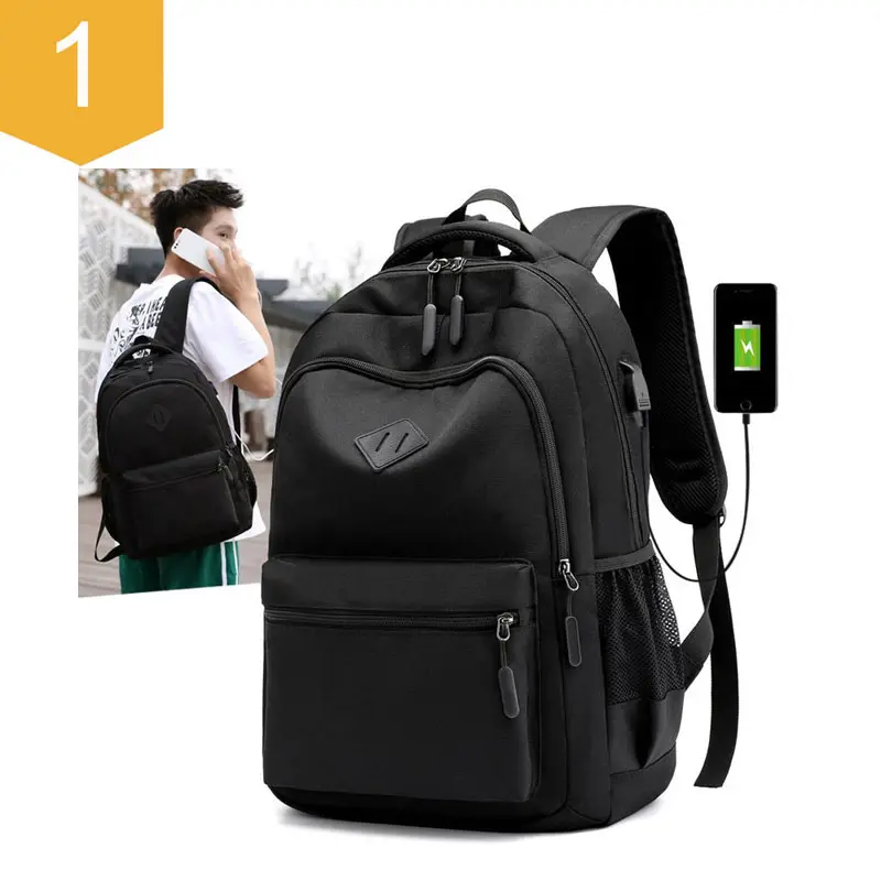 15.6" Multifunction Laptop Backpack School Bags Waterproof Backpacks Bag With USB