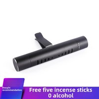 Diffuseur de parfum pour voiture en alliage d'aluminium fabriqué en Chine, en gros, en stock, diffuseur de parfum léger pour voiture, ornement décoratif pour voiture