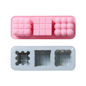 <span class=keywords><strong>Moule</strong></span> en silicone HY <span class=keywords><strong>Mini</strong></span> Magic Cube avec différentes formes de cubes magiques à bulles pour la fabrication de mousse, de gâteaux, de bougies et de savons - Product Image 3