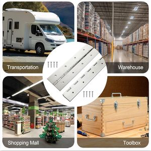 भारी शुल्क स्टेनलेस स्टील निरंतर छेद के साथ भारी शुल्क पॉलिश स्टेनलेस पियानो नाव अलमारियाँ के लिए - Product Image 5