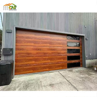 Porte de garage élégante à enroulement automatique Ce Track 16'x7' à double rail avec télécommande