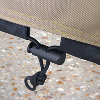 Housse en tissu Oxford épais imperméable pour table et chaise de jardin
