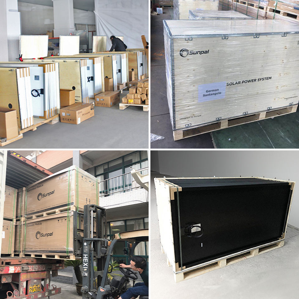 Sunpal Hybrid Commercial Solar Power System 50kW 100kW 100kWh Industry ...
