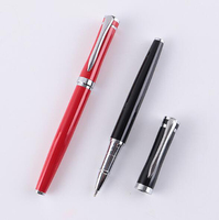 NMFT-001 Bolígrafo de Metal de Lujo con Logotipo Personalizado de Alta Calidad, Regalo para Clientes VIP, Punta de 1.0 mm, Diseño de Tapa, Último Diseño