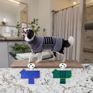 طوق قابل للتعديل البطن حزام بعقب ماصة سريع الكلب تجفيف معطف لينة ستوكات منشفة تجفيف - Product Image 4