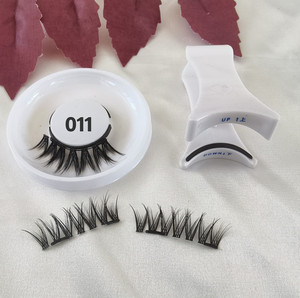 Gói đơn giản 4 nam châm 3D lông mi từ dày lông mi giả dễ dàng để mặc nam châm mềm mại và bôi - Product Image 5