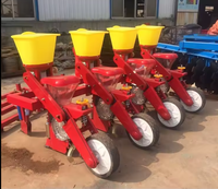 Équipement agricole machine semoir de précision de maïs tracteur à pied semoir de graines d'arachide semoir de maïs pneumatique à 4 rangées