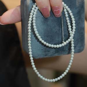 Collier WENCHI 1621 en perles d'eau douce empilées de 3 à 4 mm - Product Image 2